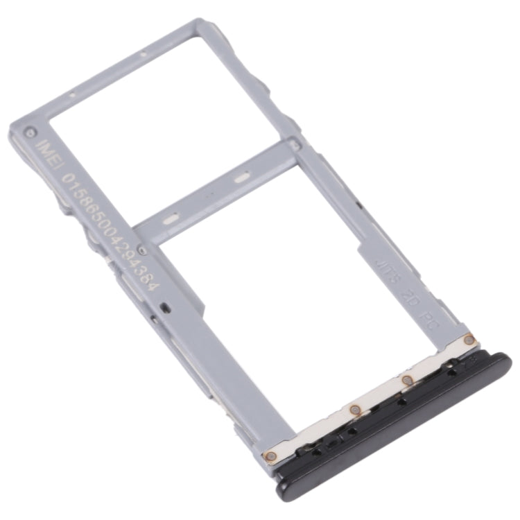 For TCL 20Y Original SIM Card Tray + Micro SD Card Tray (Black) - For TCL by PMC TechLife | Online Shopping South Africa | PMC TechLife | Buy Now Pay Later Mobicred