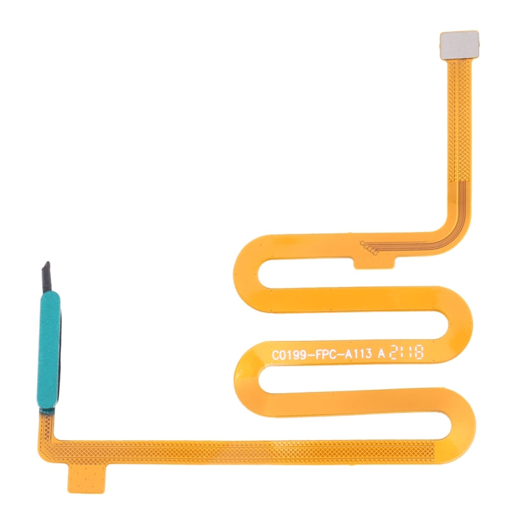 For Infinix Note 7 Lite X656 Original Fingerprint Sensor Flex Cable (Green) - Flex Cable by PMC Jewellery | Online Shopping South Africa | PMC Jewellery