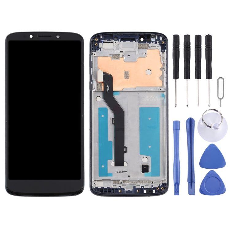 TFT LCD Screen for Motorola Moto E5(US Version)Digitizer Full Assembly with Frame (Black) - LCD Screen by PMC Jewellery | Online Shopping South Africa | PMC Jewellery