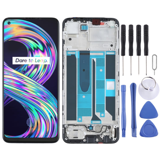 LCD Screen and Digitizer Full Assembly with Frame for OPPO Realme 8 Pro - LCD Screen by PMC Jewellery | Online Shopping South Africa | PMC Jewellery