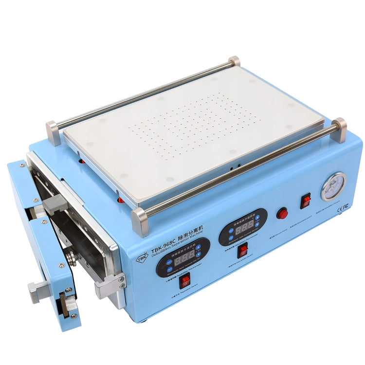 TBK-968C 220V 2 in 1 Vacuum Manual LCD Touch Screen Glass Separator Machine - free shipping - PMC TechLife - Order now!