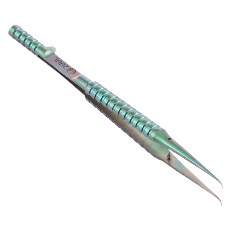 2UUL Ti02  Titanium Alloy Curved Tweezers - Dust Remove Tool by 2UUL | Online Shopping South Africa | PMC TechLife
