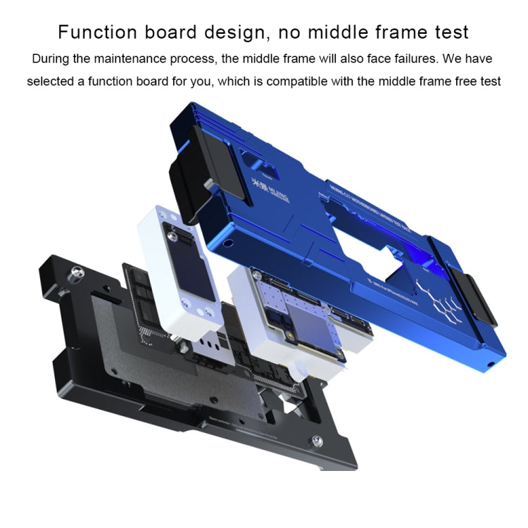 MiJing C17 Main Board Function Testing Fixture For iPhone X / XS / XS Max - Repair Platform by MIJING | Online Shopping South Africa | PMC Jewellery | Buy Now Pay Later Mobicred