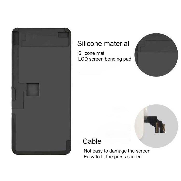 XHZC LCD Screen No Overturning Flex Cable Fit Mat Glue Removal Mould for iPhone 11 Pro Max - Mould by PMC Jewellery | Online Shopping South Africa | PMC Jewellery