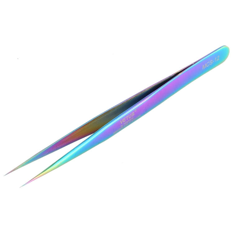 Vetus MCS-12 Bright Color Tweezers(Colour) - Tweezers by VETUS | Online Shopping South Africa | PMC Jewellery