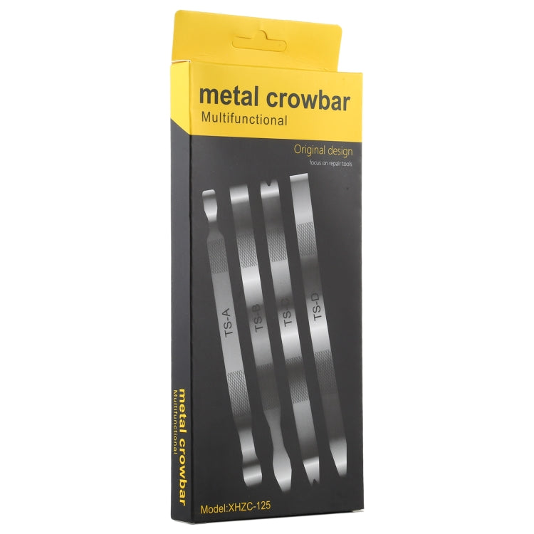 XHZC-125 4 in 1 Multifunction Metal Crowbar Set - Tool Kits by PMC TechLife | Online Shopping South Africa | PMC TechLife