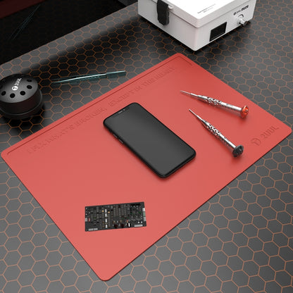 2UUL Heat Resisting Silicone Pad (Red) - Working Mat by 2UUL | Online Shopping South Africa | PMC Jewellery