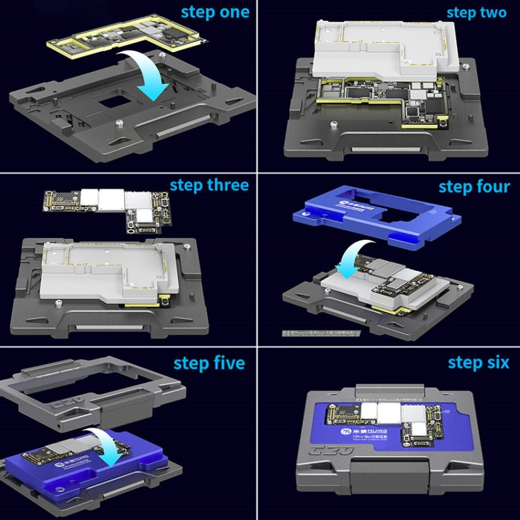 Mijing C20 4 in 1 Mainboard Layered Test Stand Tool - Repair Platform by MIJING | Online Shopping South Africa | PMC Jewellery | Buy Now Pay Later Mobicred