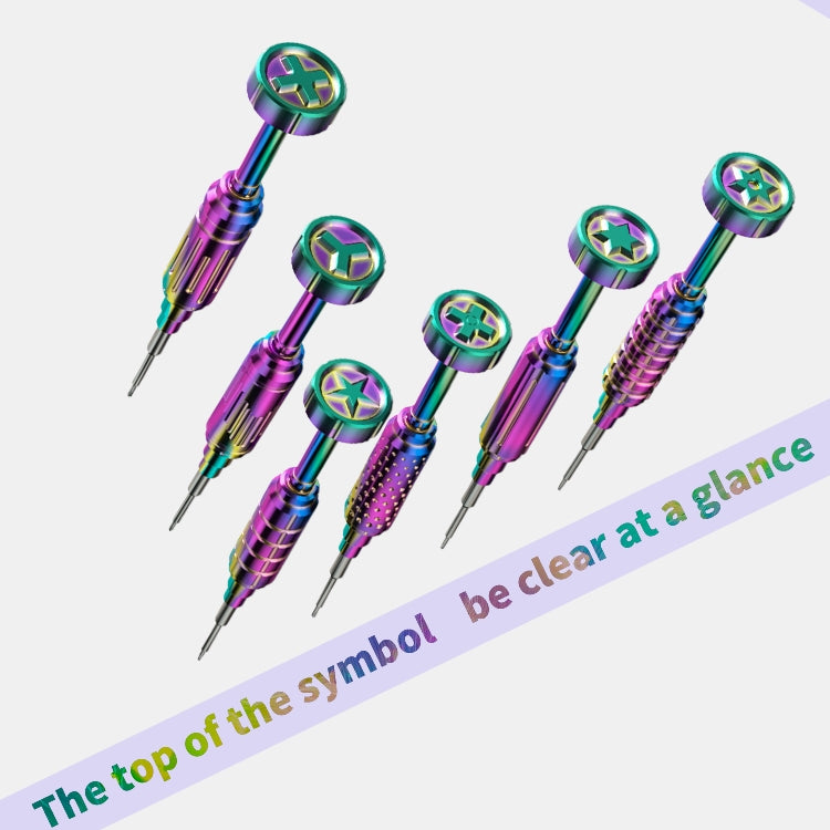Mijing HY101 6 in 1 Phantom Series Screwdriver Set - free shipping - PMC TechLife - Order now!