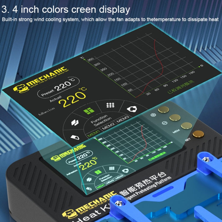 Mechanic Reflow Soldering Heating Platform , EU Plug - free shipping - PMC TechLife - Order now!