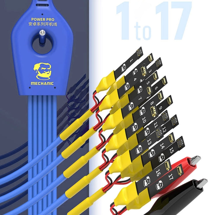 Mechanic Power Pro 17 in 1 Mobile Phone Power Supply Test Cable for Android - free shipping - PMC TechLife - Order now!