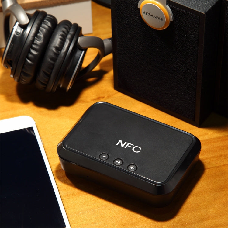 B10 NFC Desktop Bluetooth Music Receiver 4.1 Bluetooth Adapter USB Drive Reads Bluetooth Speaker - Audio Receiver Transmitter by PMC Jewellery | Online Shopping South Africa | PMC Jewellery