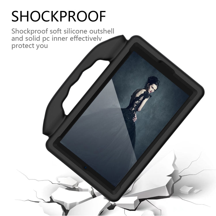 For Huawei MatePad T 8 2020 EVA Shockproof Protective Case with Thumb Holder(Black) - Huawei by PMC TechLife | Online Shopping South Africa | PMC TechLife | Buy Now Pay Later Mobicred