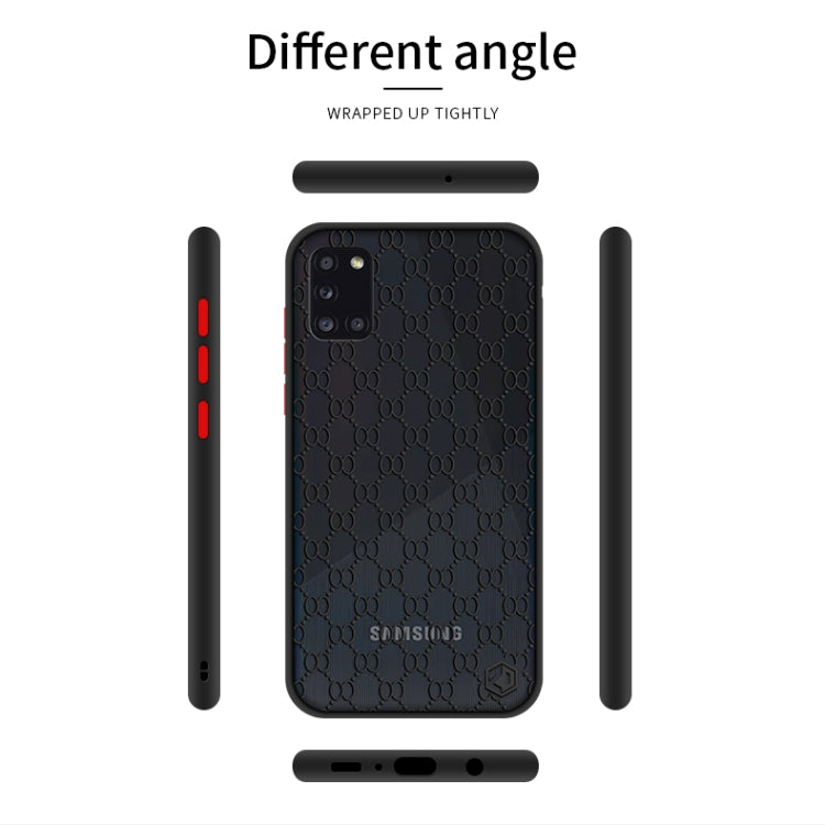 For Samsung Galaxy A31 PINWUYO Series 2 Generation PC + TPU Waterproof and Anti-drop All-inclusive Protective Case(Red) - Galaxy Phone Cases by PINWUYO | Online Shopping South Africa | PMC Jewellery | Buy Now Pay Later Mobicred