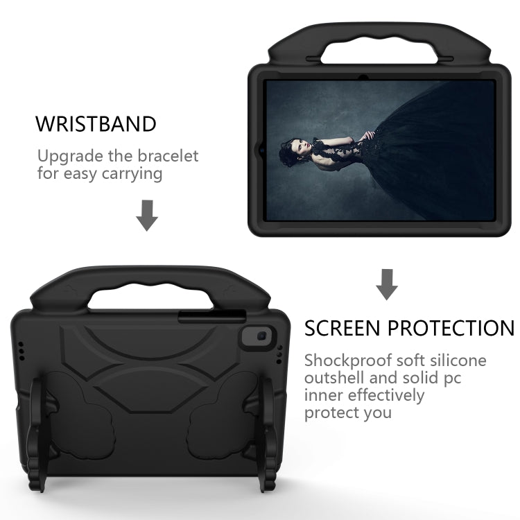 For Samsung Galaxy Tab S6 10.5 / T860 Thumb Bracket EVA Shockproof Tablet Case(Black) - Tab S6 10.5 T860 / T865 by PMC TechLife | Online Shopping South Africa | PMC TechLife | Buy Now Pay Later Mobicred