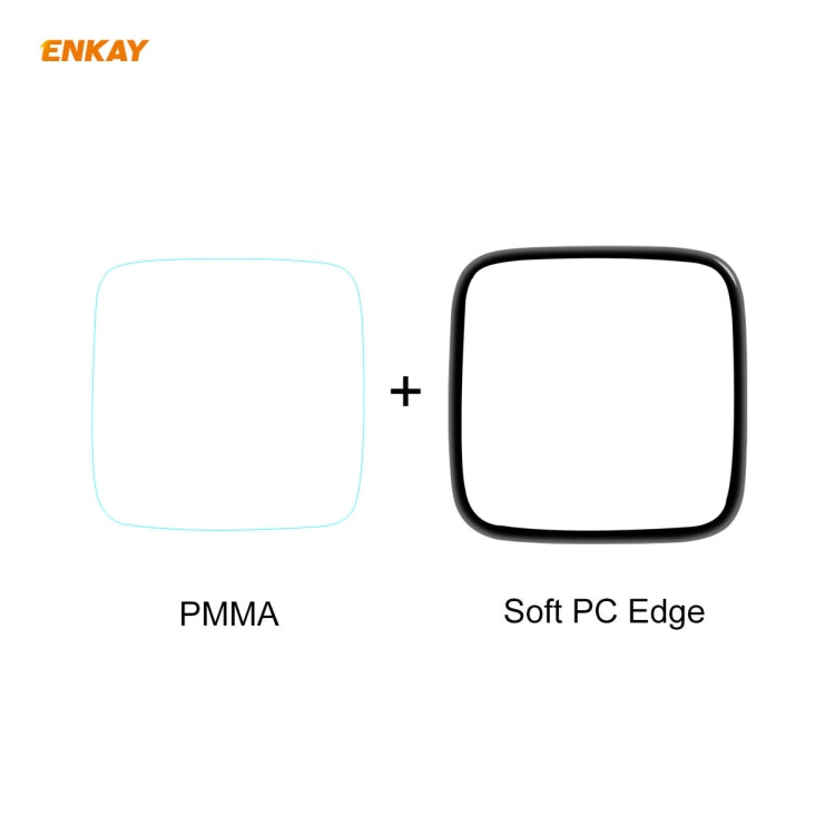 10 PCS For Fitbit Versa 3 / Fitbit Sense ENKAY Hat-Prince 3D Full Screen Soft PC Edge + PMMA HD Screen Protector Film - Screen Protector by ENKAY | Online Shopping South Africa | PMC Jewellery | Buy Now Pay Later Mobicred