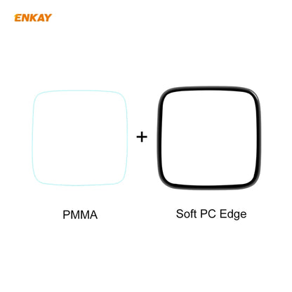 10 PCS For Fitbit Versa 3 / Fitbit Sense ENKAY Hat-Prince 3D Full Screen Soft PC Edge + PMMA HD Screen Protector Film - Screen Protector by ENKAY | Online Shopping South Africa | PMC Jewellery | Buy Now Pay Later Mobicred