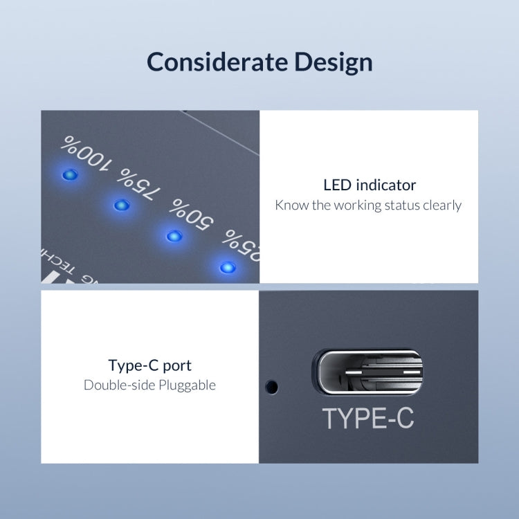 ORICO M2P2-C3-C NVME M.2 SSD Duplicator - HDD Enclosure by ORICO | Online Shopping South Africa | PMC TechLife