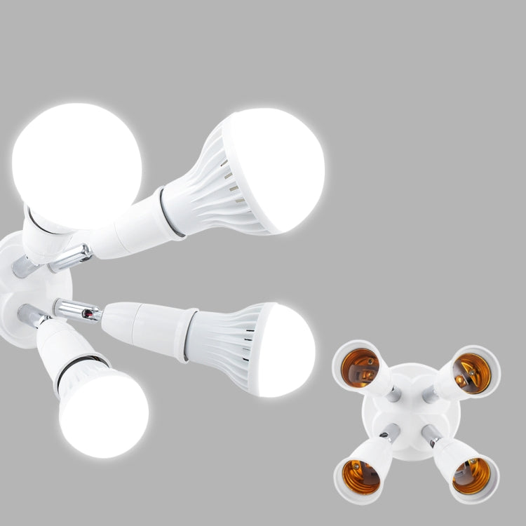 E27 to E27 Splitter Adjustable LED Light Bulb Holder Adapter Converter Socket Light Bulb Holder, type:1 In 1 - free shipping - PMC TechLife - Order now!