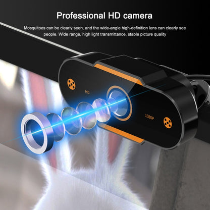 312 1080P HD USB 2.0 PC Desktop Camera Webcam with Mic, Cable Length: about 1.3m, Configuration:Anti-peep - HD Camera by PMC Jewellery | Online Shopping South Africa | PMC Jewellery