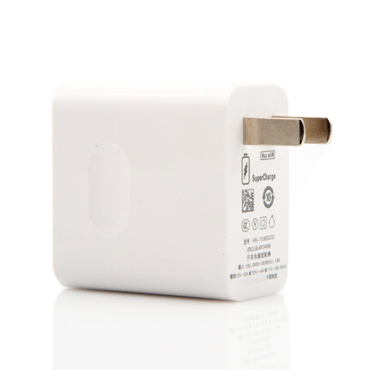 66W 6A USB Fast Charging Travel Charger, US Plug - USB Charger by PMC TechLife | Online Shopping South Africa | PMC TechLife