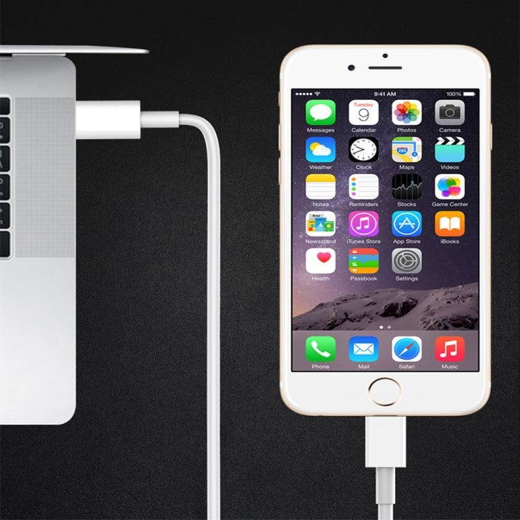 XJ-61 12W USB-C / Type-C to 8 Pin PD Fast Charging Cable, Cable Length:1.5m - Normal Style Cable by PMC TechLife | Online Shopping South Africa | PMC TechLife