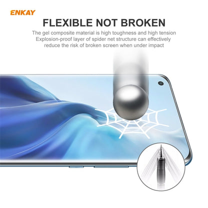 For Xiaomi Mi 11 Ultra 5 PCS ENKAY Hat-Prince Full Glue Full Coverage Screen Protector Explosion-proof Hydrogel Film - For Xiaomi by ENKAY | Online Shopping South Africa | PMC Jewellery | Buy Now Pay Later Mobicred