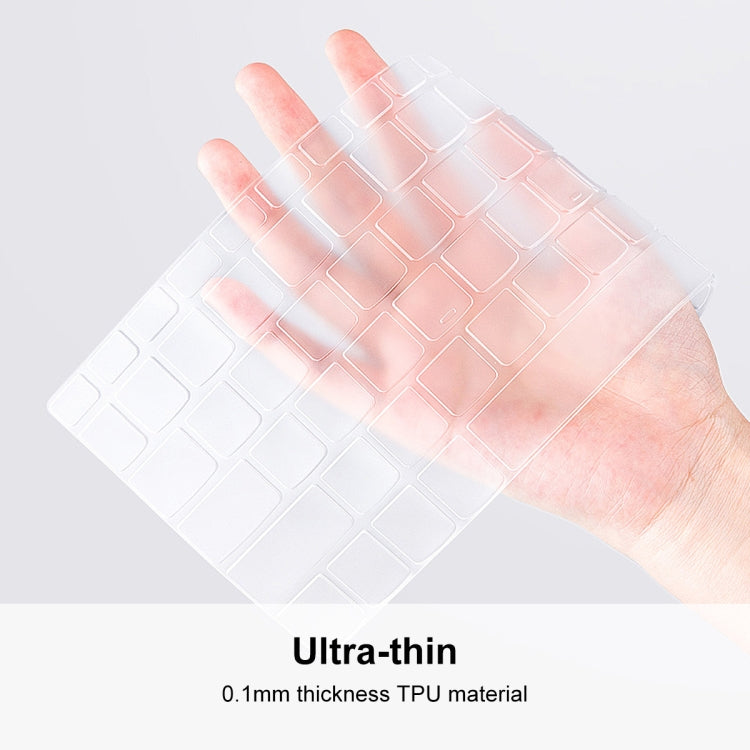 ENKAY Ultra Thin Soft TPU Laptop Keyboard Protector Film For MacBook Air 13.6 2022/2024 A2681 (M2) / A3113 (M3), Version:EU Version - free shipping - PMC TechLife - Order now!