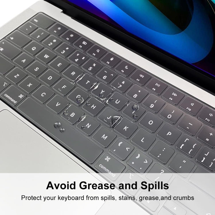 ENKAY Ultra Thin Soft TPU Laptop Keyboard Protector Film For MacBook Air 13.6 2022/2024 A2681 (M2) / A3113 (M3), Version:EU Version - free shipping - PMC TechLife - Order now!