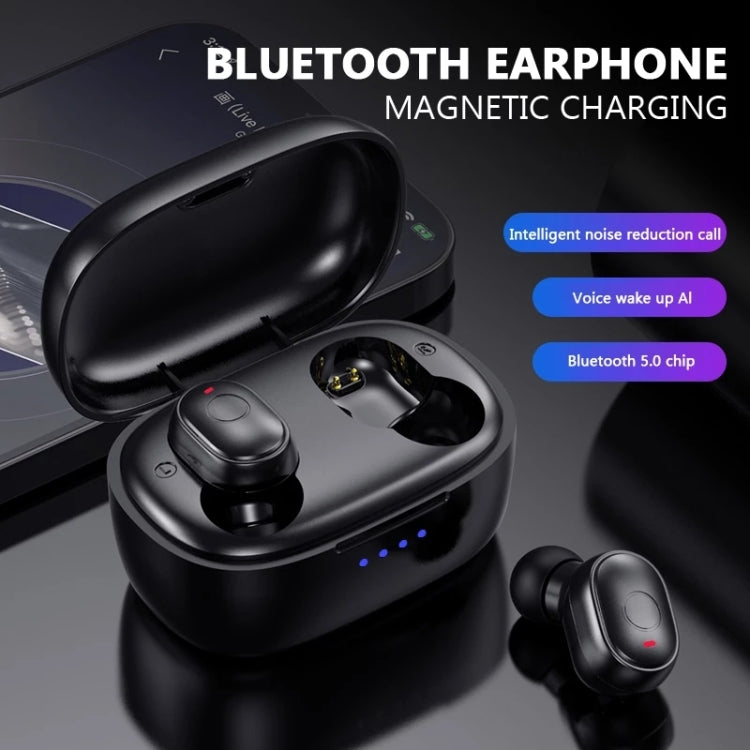 T&G TG911 Bluetooth V5.1 Sport Waterproof Mini Touch-Control Noise Cancelling Earphones(Blue) - Bluetooth Earphone by T&G | Online Shopping South Africa | PMC Jewellery
