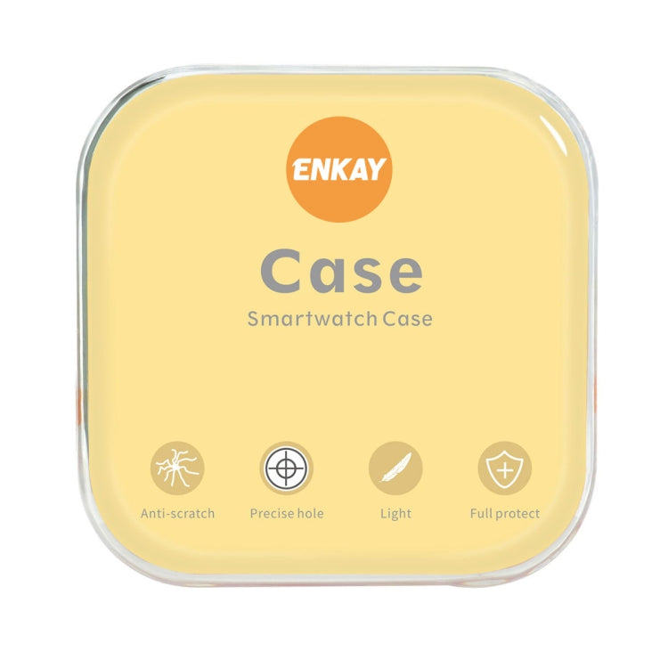 For Apple Watch Series 8 / 7 41mm ENKAY Hat-Prince Electroplated TPU Case(Red) - Watch Cases by ENKAY | Online Shopping South Africa | PMC Jewellery | Buy Now Pay Later Mobicred