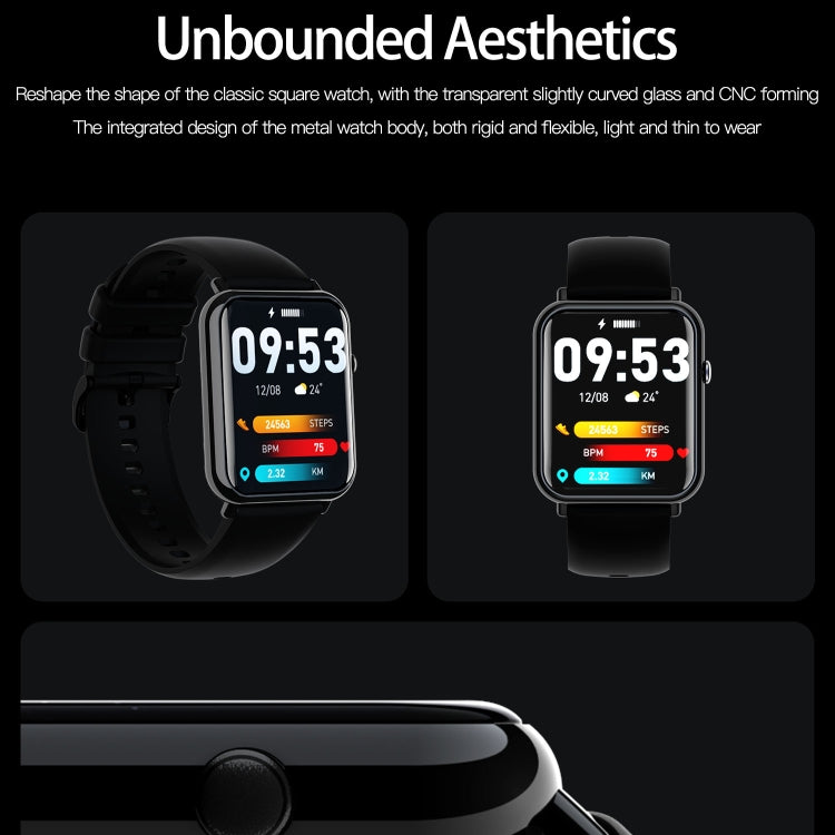 Q19 Pro IP67 Waterproof 1.69 inch Smartwatch(Gold+Burgundy) - free shipping - PMC TechLife - Order now!