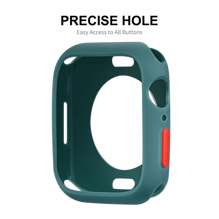 ENKAY  TPU Case  + Full Coverage PET Screen Protector For Apple Watch Series 8 / 7 41mm(White) - free shipping - PMC TechLife - Order now!