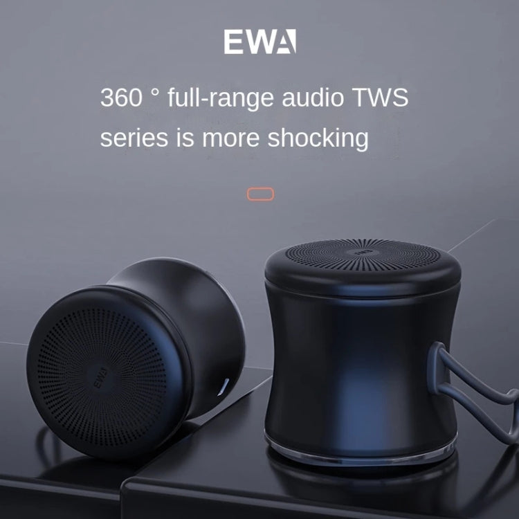 EWA A119 Portable Wireless Bluetooth IPX7 Mini TWS Speaker(Yellow) - Mini Speaker by EWA | Online Shopping South Africa | PMC Jewellery