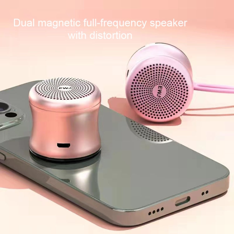 EWA A119 Portable Wireless Bluetooth IPX7 Mini TWS Speaker(Pink) - Mini Speaker by EWA | Online Shopping South Africa | PMC Jewellery | Buy Now Pay Later Mobicred