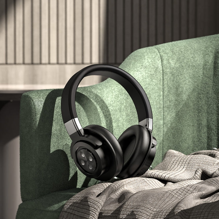 A51 USB Charging Wireless Bluetooth HIFI Stereo Headset with Mic(Black) - Headset & Headphone by PMC TechLife | Online Shopping South Africa | PMC TechLife