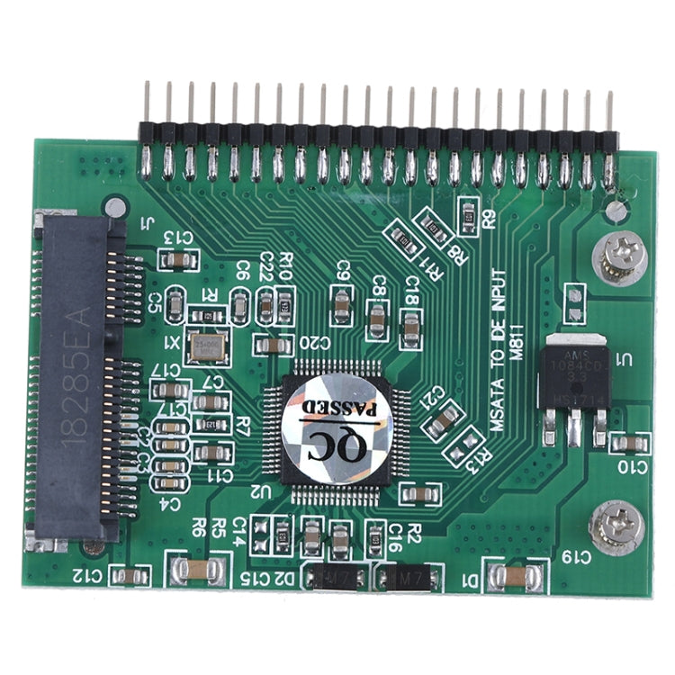 mSATA SSD to 44 Pin IDE Adapter mSATA IDE Converter Card - free shipping - PMC TechLife - Order now!