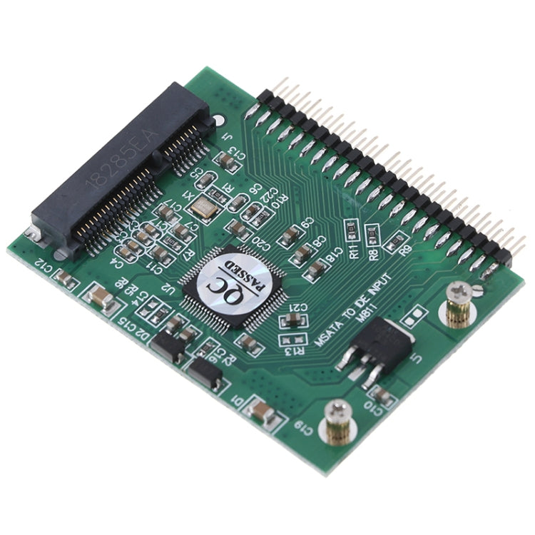 mSATA SSD to 44 Pin IDE Adapter mSATA IDE Converter Card - free shipping - PMC TechLife - Order now!