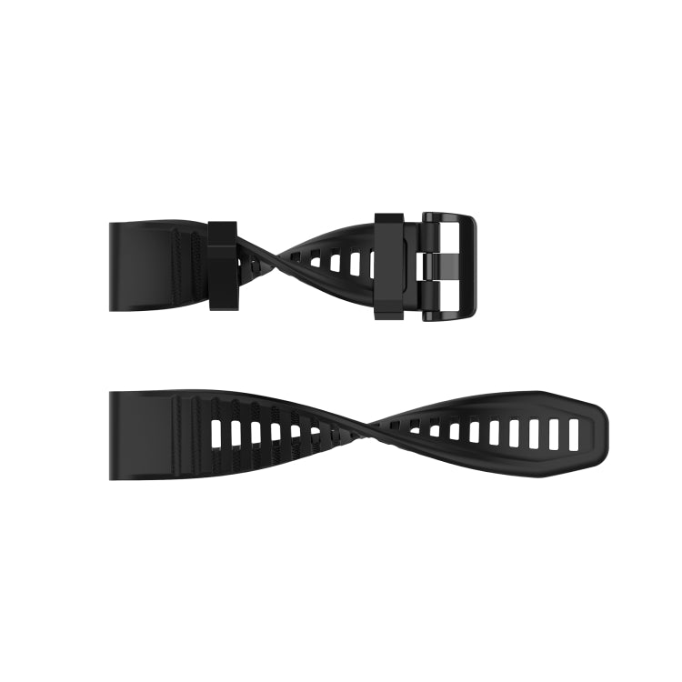 Compatible with Garmin Approach s60 Silicone Watch Band(Black) - Watch Bands by PMC TechLife | Online Shopping South Africa | PMC TechLife | Buy Now Pay Later Mobicred