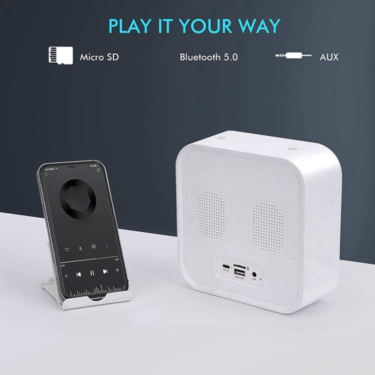 P10 LED Atmosphere Light Bluetooth Speaker with Alarm Thermometer Function - Desktop Speaker by PMC TechLife | Online Shopping South Africa | PMC TechLife