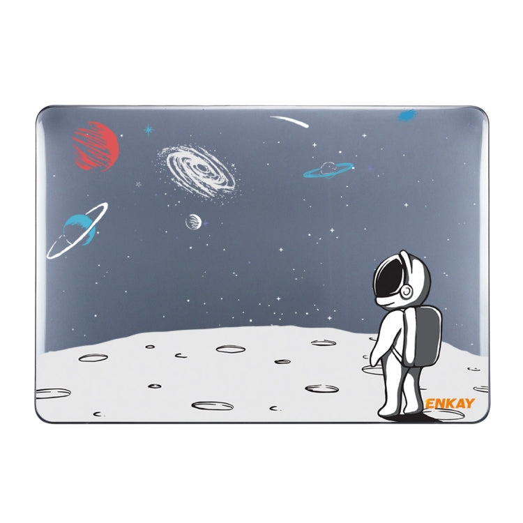 ENKAY Star Series Pattern Laotop Protective Crystal Case For MacBook Pro 13.3 inch A1706 / A1708 / A1989 / A2159(Backpack Astronaut) - MacBook Pro Cases by ENKAY | Online Shopping South Africa | PMC Jewellery