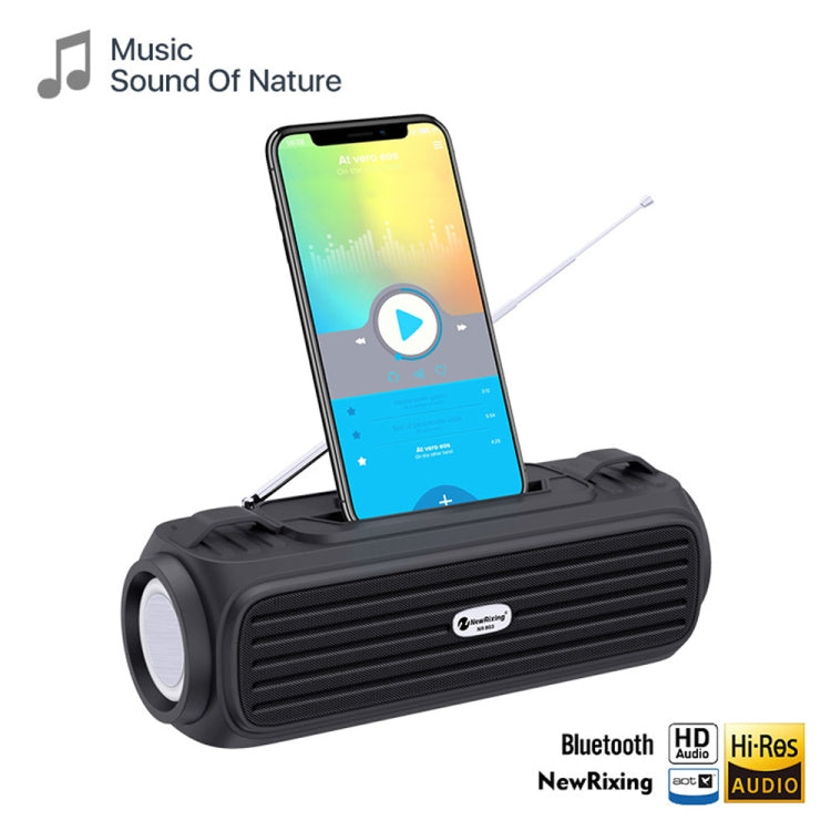NewRixing NR903F TWS Portable Outdoor Bluetooth Speaker Support TF Card / FM(Orange) - Desktop Speaker by New Rixing | Online Shopping South Africa | PMC Jewellery