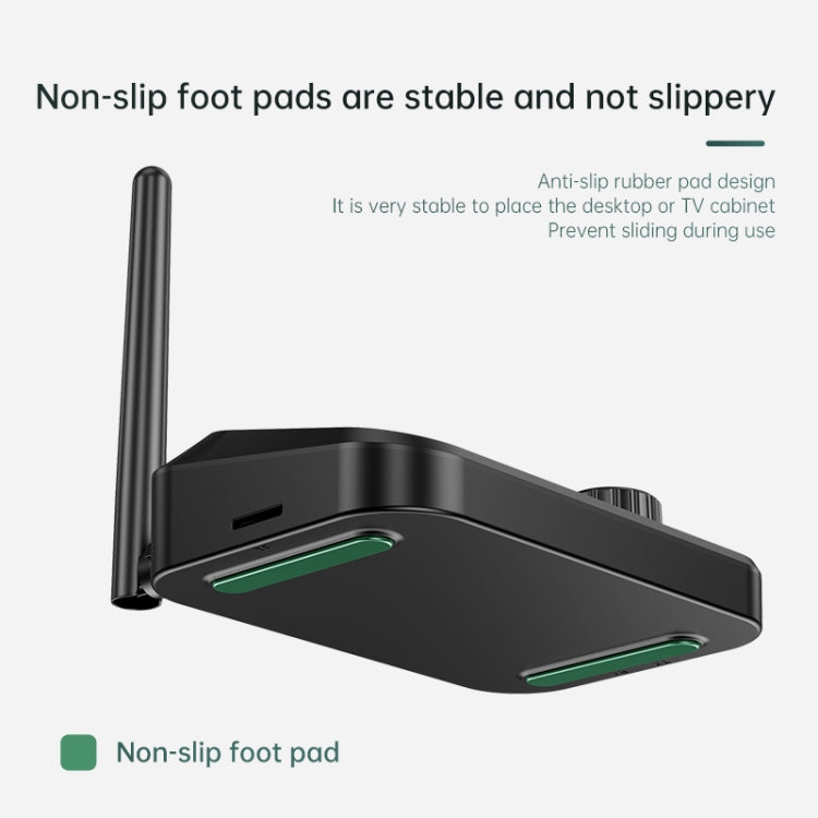 C41S Bluetooth 5.0 Audio Receiver 2 in 1 with Screen Fiber Coaxial Adapter - Audio Receiver Transmitter by PMC TechLife | Online Shopping South Africa | PMC TechLife