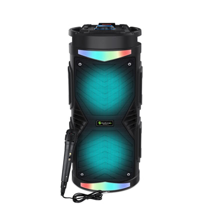 NewRixing NRG6601A Outdoor Portable Karaoke Wireless Speaker 20W Audio Amplifier With Mic(A) - Desktop Speaker by NewRixing | Online Shopping South Africa | PMC Jewellery | Buy Now Pay Later Mobicred