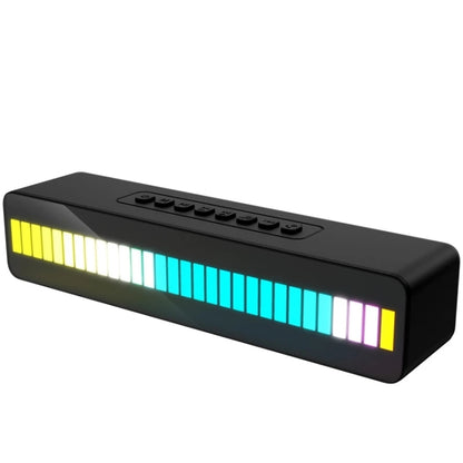 Duosi M8 LED Pickup Rhythm Ambient Light Multi-function TWS Bluetooth Speaker Bar(Black) - Desktop Speaker by Duosi | Online Shopping South Africa | PMC Jewellery