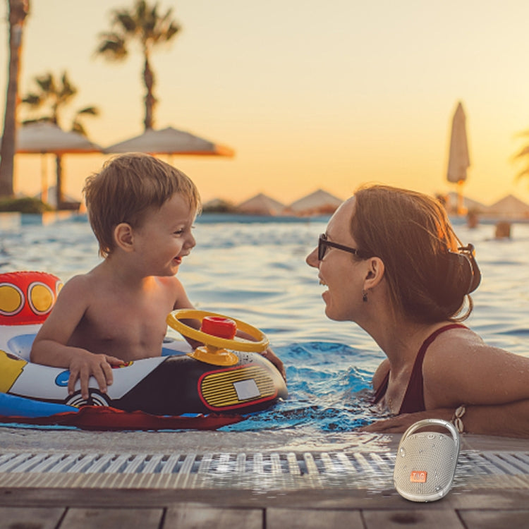 T&G TG321 TWS Portable Wireless Outdoor Mini Speaker with LED Light(Gray) - Mini Speaker by T&G | Online Shopping South Africa | PMC TechLife | Buy Now Pay Later Mobicred