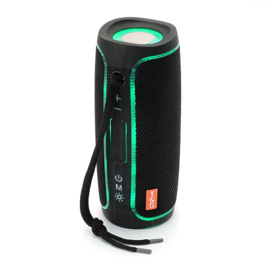 T&G TG288 TWS Portable LED Light Bluetooth Speaker(Black) - Desktop Speaker by T&G | Online Shopping South Africa | PMC Jewellery | Buy Now Pay Later Mobicred