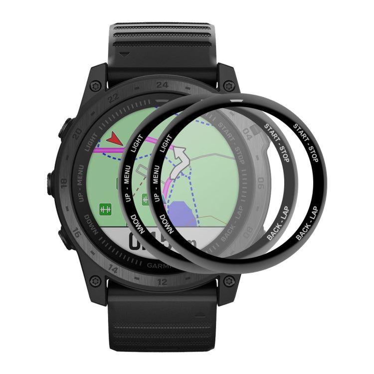 2 PCS Compatible with Garmin Tactix 7 / 7 Pro ENKAY 3D Full Coverage Soft PC Edge + PMMA HD Screen Watch Film - Screen Protector by ENKAY | Online Shopping South Africa | PMC Jewellery | Buy Now Pay Later Mobicred