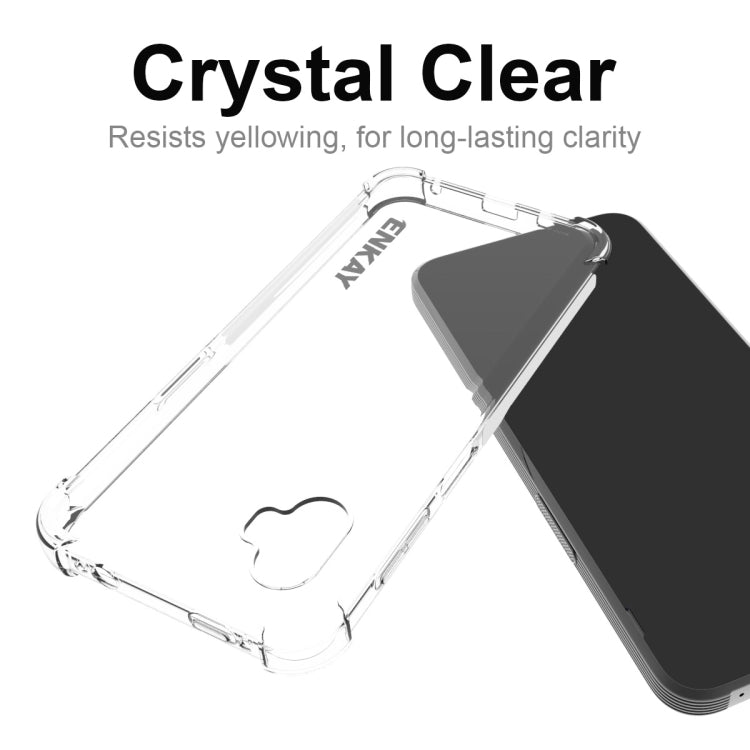 For Samsung Galaxy Xcover6 Pro ENKAY Clear TPU Shockproof Phone Case - free shipping - PMC TechLife - Order now!