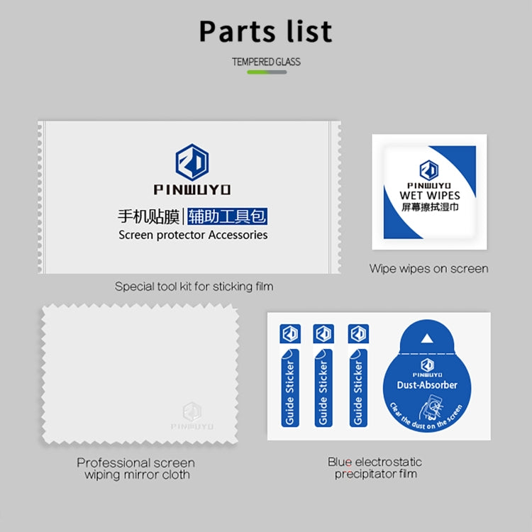 For Sony Xperia 10 IV PINWUYO 9H 2.5D Full Screen Tempered Glass Film(Black) - free shipping - PMC TechLife - Order now!